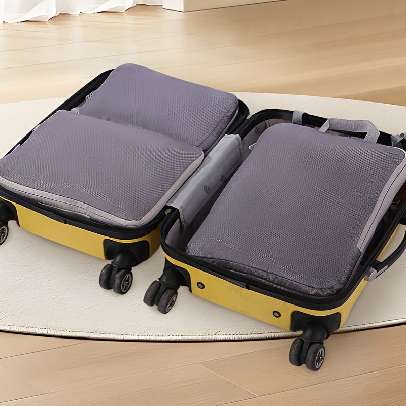 4pcs Heavy-Duty Nylon Luggage Organizer Set