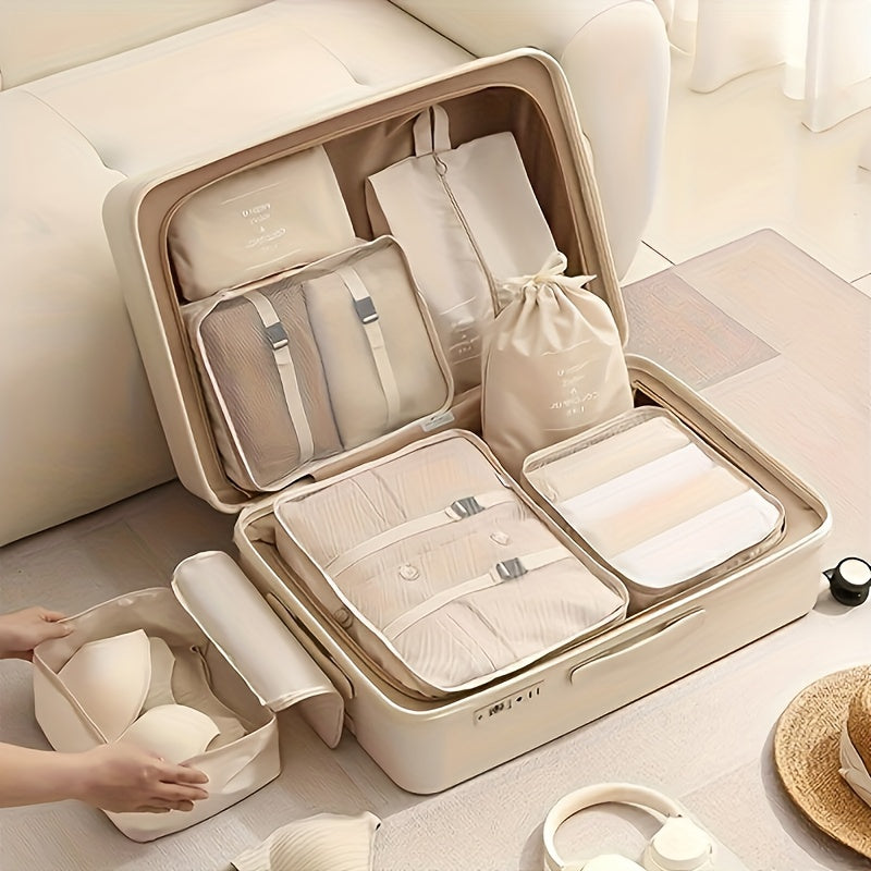 Perfect for Packing Suitcases 8pcs Set Travel Storage Bags