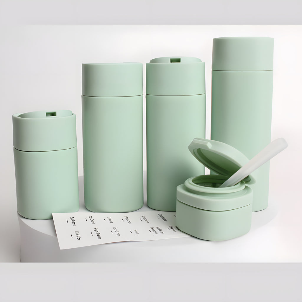 New 5pcs\u002FPack Square Refillable Travel Bottles