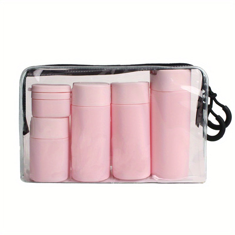 New 5pcs\u002FPack Square Refillable Travel Bottles