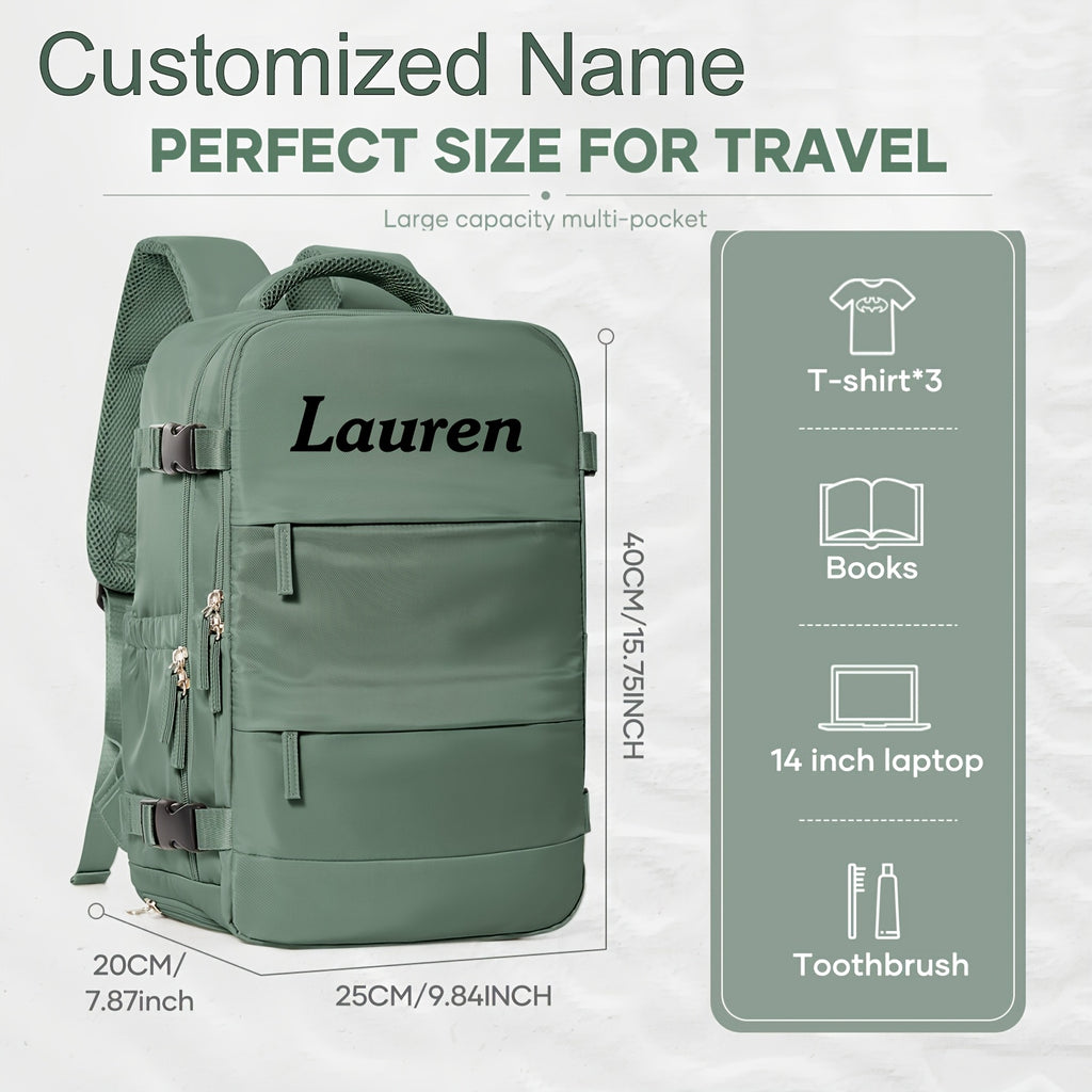 Travel Multi-Piece Set, 6pcs Storage Bag with Travel Backpack Combo