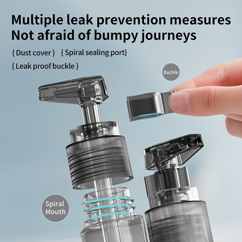 Men's Premium Travel Toiletry Kit - Portable Shower & Dental Set with Foldable Cup