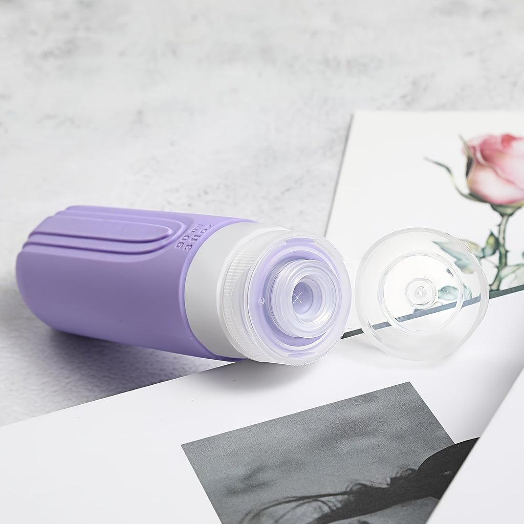 Travel Toiletry Bottles, 5pcs Set of Tsa-Approved Containers