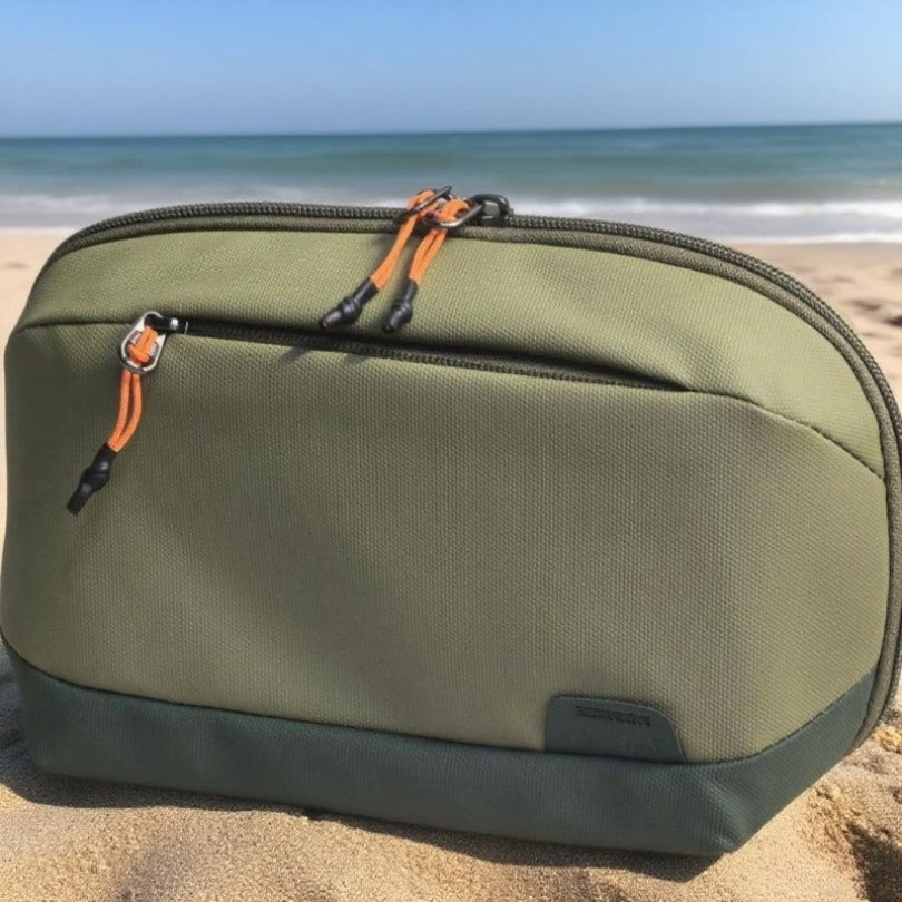 Large Capacity Heavy-Duty Travel Storage Bag with Multi-Compartment Organizer