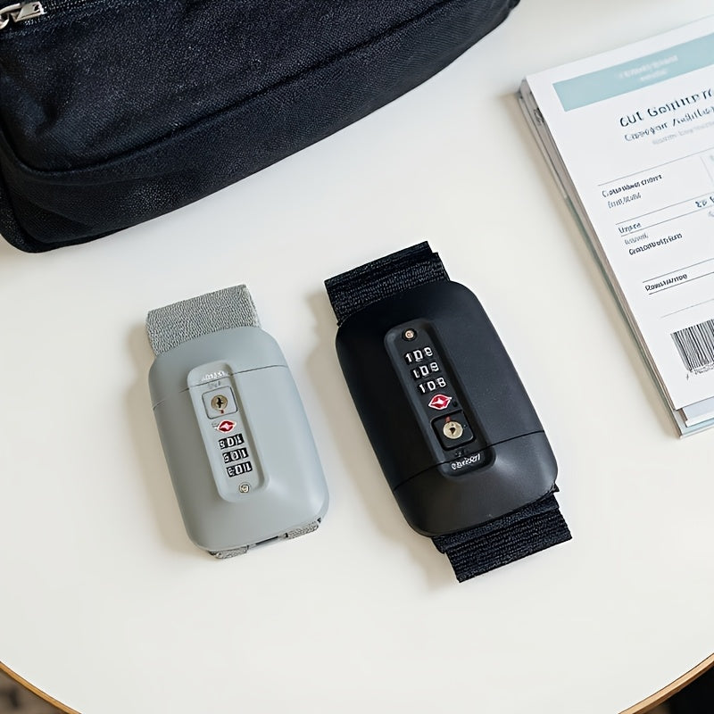 TSA Lock Travel Suitcase Packing Strap, 1 Reusable 78.74-Inch Luggage Strap