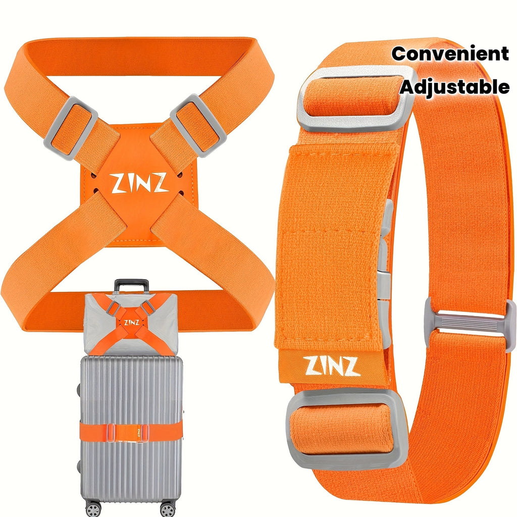 2pcs Heavy-Duty Luggage Bungee Cords - Adjustable, Elastic