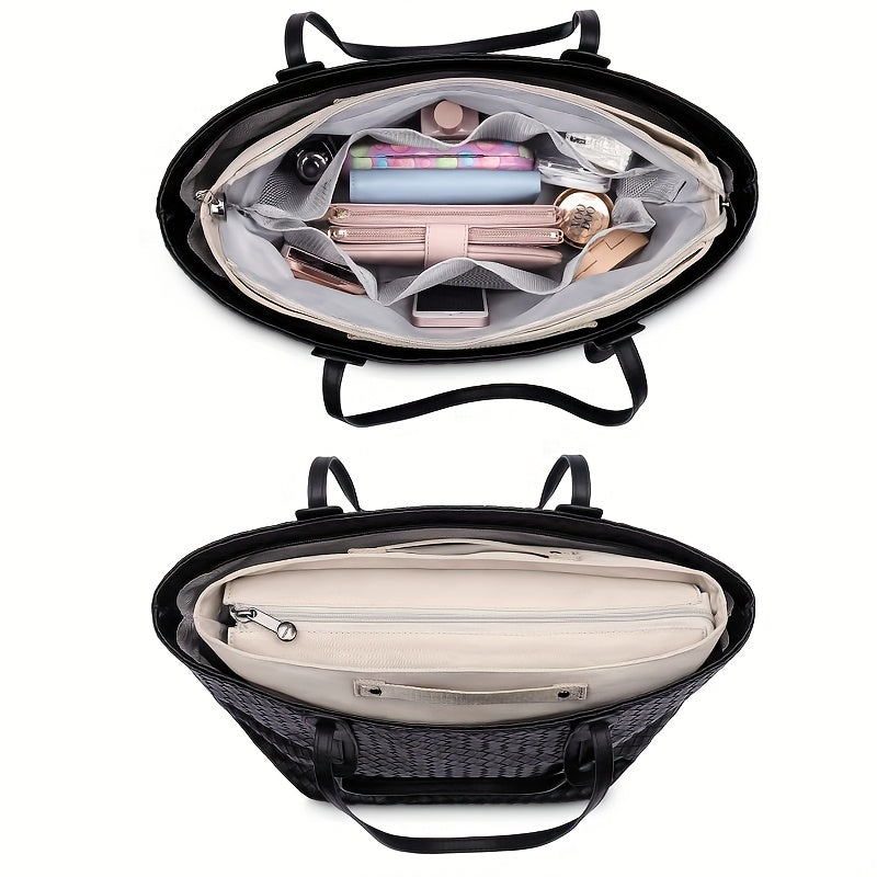 Large Capacity | Nylon Large Capacity Women's Nylon Zipper Organizer