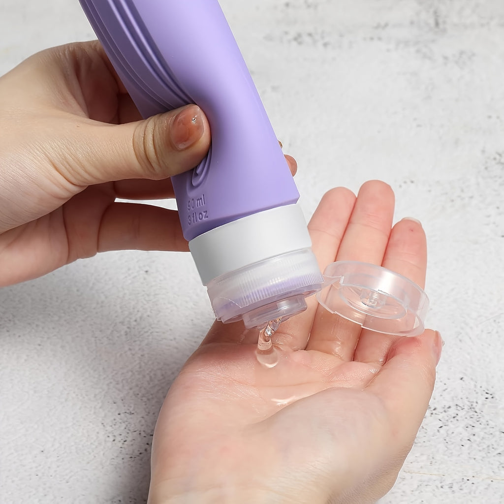 Travel Toiletry Bottles, 5pcs Set of Tsa-Approved Containers